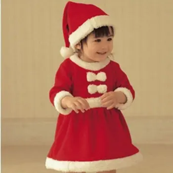 Vaikas Berniukų, Mergaičių, Kalėdos, Kalėdų Senelis Dress Nustatyti, Apranga, Kostiumas Kalėdos Kūdikių Bamblys Vaikų H9