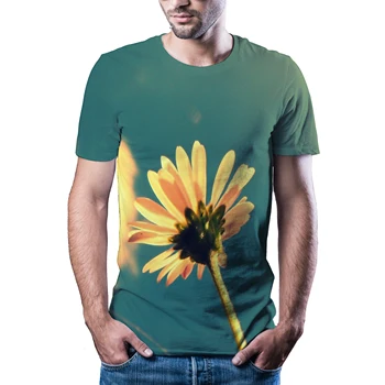 Vasaros 2020 m. vyrų ir moterų naują estetinį stilių, laisvalaikio 3D T-shirt mados T-shirt 3D spausdinimo greitai džiūsta T-shirt