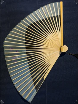 Vasaros šilko vertus, ventiliatorius kokybės bambuko medienos nešiojamas mini ventiliatorius vestuvių lankstymo ventiliatorius eventail pagrindinis geriausia dovana ventiliatorius, nemokamas pristatymas