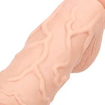 VATINE siurbtukas Tikroviškas Dildo didelis Didelis Vibratorių Erotika Dirbtinės Varpos Moterų Masturbator Silikono Sekso Žaislai Moterims