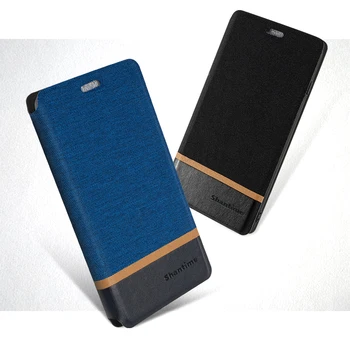 Verslo Drobės Atveju Homtom S8 Flip Case Cover Odinis Minkštas Silikoninis Atramą Knygos Viršelio Homtom S8 Telefono Dėklas
