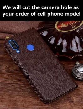 Verslo natūralios odos pusėje magnetinė sklendė, piniginę, telefoną atveju, jei kortelės turėtojas Nubija Z20/Nubija Z18/Nubija Z17/Z17S telefono krepšys