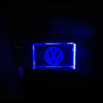 Volkswagen Kristal + metalen USB 