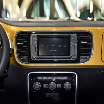 Volkswagen VW Beetle 2013~2019 Grūdintas Stiklas, Automobilių Navigacijos LCD Touch Screen Protector Ekrano Plėvelė apsaugos Lipdukas