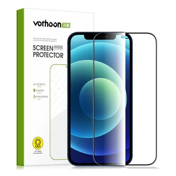 Vothoon Screen Protector, iPhone, 12 Mini Pro 12 2.5 D HD Aišku, Grūdintas Stiklas Screen Protector Filmas 