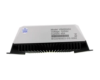 VS4524AU 45A 12V/24V epever saulės valdiklis LCD ekranas 5VDC doubel USB išėjimas mobiliojo telefono mokestį