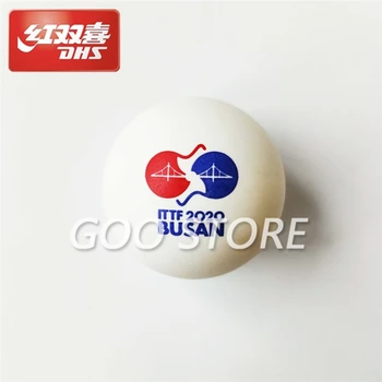 VSD 2020 prisijungė 55-oji Busanas Pasaulio Stalo Teniso Kamuoliuką Plastiko ABS Empionatas, atminimo kamuolys tik Naujas VSD Ping Pong Kamuolius