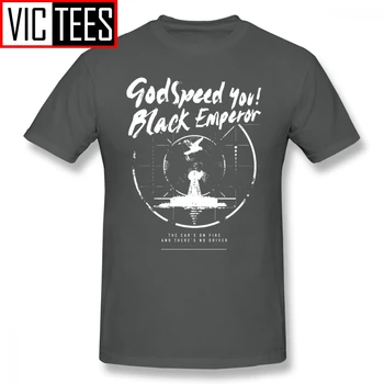 Vyrai Imperatorius T Shirts Godspeed You Black Emperor T-Shirt 5x Marškinėliai, Medvilnė Streetwear Grafinis Mielas Vyrų Marškinėlius