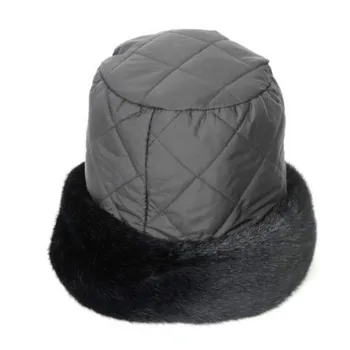 Vyriški kiaunė imitacija audinės kepurės vidutinio amžiaus vyrų, butas bžūp vyrų žiemos sustorėjimas Senelio skrybėlė B-0652