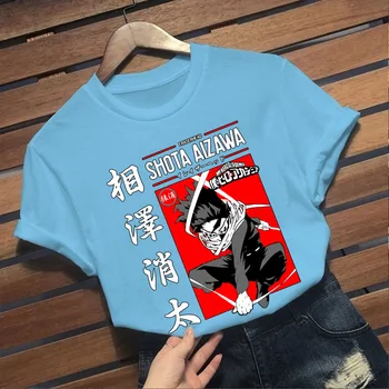 Vyrų, Moterų, T-marškinėliai, Topai Mano Herojus akademinės bendruomenės Marškinėlius Aizawa Shota T-shirt, Anime, Manga, Marškinėliai, Drabužiai