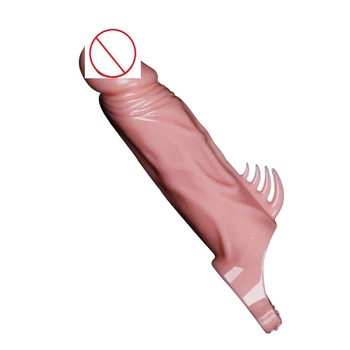Vyrų Vibratorių Prezervatyvą Didelis Varpos Kristalų Smūgis Vidinis Slankiojo kablelio Šuoliai Moterų Klitorio Stimuliacijos Sekso žaisliukai Vyrams