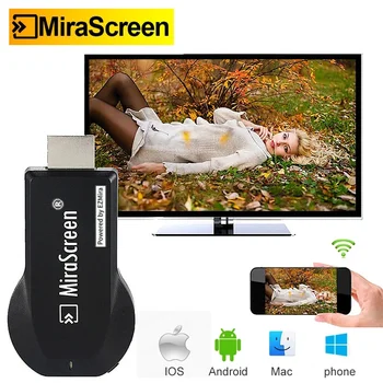 Vėliau Mirascreen TV Dongle M2 Pro HDMI suderinamus TV Stick Belaidžio Wifi Ekranas Imtuvas Miracast TV Airplay, skirtų 