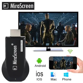 Vėliau Mirascreen TV Dongle M2 Pro HDMI suderinamus TV Stick Belaidžio Wifi Ekranas Imtuvas Miracast TV Airplay, skirtų 