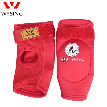 Wesing Muay Thai Alkūnės apsaugai alkūnės pagalvėlės sanda raštas karate, taekwondo įrangos rankos guard kelio guard