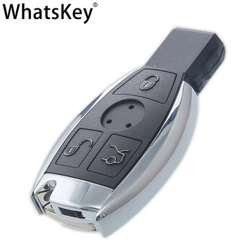 WhatsKey 3 Mygtuką Mercedes Benz 2010 Metų+ C E S Class W211 W204 W205 W212 CLA BGA Klavišą 