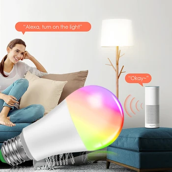 WiFi Smart Lempa E27 LED Lemputės 