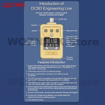 WL DCSD 64bit kabelis naudojamas commuicate per serijos paleisti bandymo linijos ir rašyti Enter raudonos ekranas gali partijos operacija