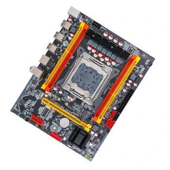 X79 Lustų Kompiuterio Plokštę SATA3 PCI-E NVME M. 2 SSD Paramos DDR3 REG ECC Atminties