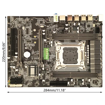 X79Z LGA2011 Lizdui Standartas-ATX Moterboard SATA3 HDD M. 2 NVME SSD DDR3 Atminties 62KA