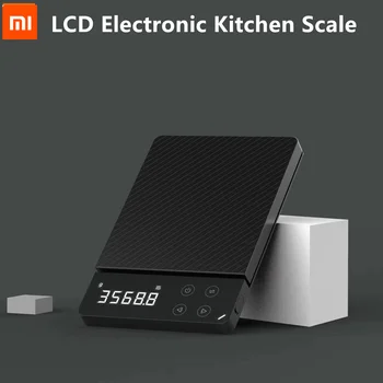 Xiaomi ATuMan DUKA ES1 0-3KG Namų LCD Skaitmeninis Elektroninis Svorio Masto Įkrovimo Maisto Virtuvė Kepimo Virimo Svarstyklės