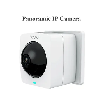 XiaoVV Smart Panoraminis IP Kamera HD 1080P 360° Panoraminis AI Humanoidų Aptikimo Naktį versiją darbas su mihome app