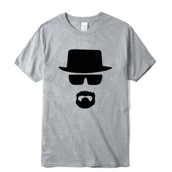 XINYI Vyrų Aukščiausios Kokybės Medvilnės heizenbergo juokinga spausdinti vyrų marškinėliai atsitiktinis trumpas rankovės vyrai T-shirt Mados cool Marškinėlius vyrams