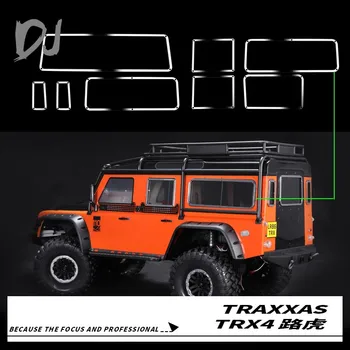 XQRC Traxxas trx4 metalo lango rėmo, 1 / 10 RC stebimas transporto priemonių traxxas trx-4 trx4 gynėjas automobilių reikmenys