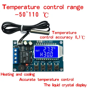 XY-T01 Skaitmeninis Termostatas, Šildymo / Šaldymo Skaitmeninis temperatūros jungiklis temperatūros valdiklio modulis
