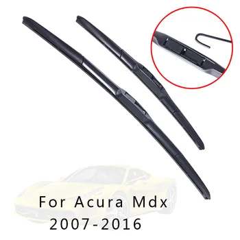 XYWPER Valytuvai už Acura MDX 2007 2008 2009 2010 2011 2012 2013 2016 Automobilių Reikmenys Minkštos Gumos Priekinio stiklo valytuvas