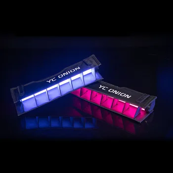 YC Svogūnai Nešiojamą RGB LED Šviesos Vamzdis 8W Fotografijos Šviesos tapyba Nešiojamų Magnetinio Užpildykite Šviesa