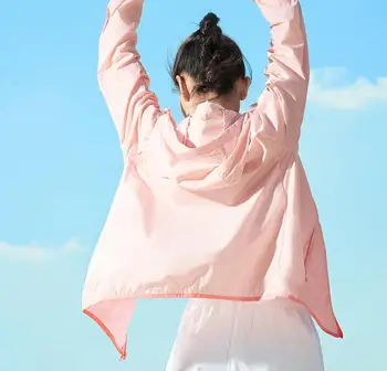 Youpin Naujas zenph vyrų moteris Vasaros cool aukštos indeksas, apsaugančius nuo saulės drabužius Šviesos Akių Orui Patogiai, Greitai Sausas Anti-UV kailis