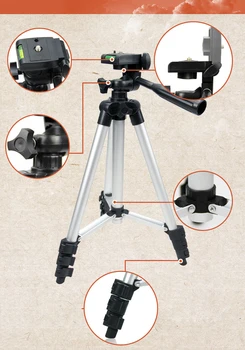 Yuguang Fotografijos Reguliuojamas Nešiojamų Projektoriaus Skaitmeninio Fotoaparato Trikojo su Multivariant Stiliaus Aštuonkojai Telefono trikojo