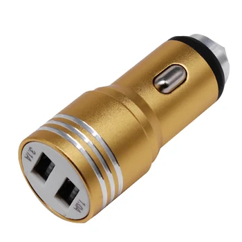 YUNPICAR USB Automobilinis Įkroviklis 4.1 Dvigubas USB Automobilinis Įkroviklis Adapteris, Suderinamas su iPhone Xs/XS Max/XR/X / 8/7 / 6 / Plius 
