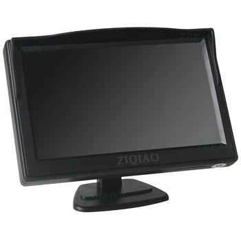 ZIQIAO 5 Colių TFT LCD Automobilių Stovėjimo aikštelė, Stebėjimo Sistema, Atbuline Kamera korėjos Stiliaus Galinio vaizdo Kamera