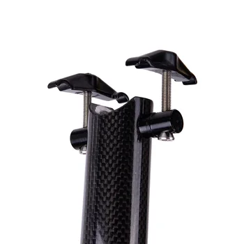 ZTTO Ultralight dviračio sėdynės vamzdelio 33.9 600mm lankstymo dviračių sėdynės, anglies pluošto 33.9 mm vamzdis dviračių BMX dalys