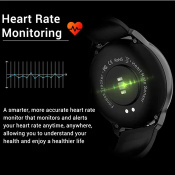ŠIAURĖS KRAŠTO Vyrų Smart Žiūrėti Fitness Tracker Sporto Širdies ritmas, Kraujo Spaudimas Vandeniui IP68 Veikia Smartwatch 