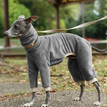 Šunų drabužiai Aukštu kaklu šiltas šunų drabužius, vidutinių ir didelių šunų Keturių spalvų S--5XL