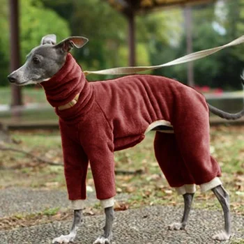Šunų drabužiai Aukštu kaklu šiltas šunų drabužius, vidutinių ir didelių šunų Keturių spalvų S--5XL