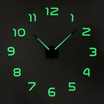 Šviesos Sieniniai Laikrodžiai Didelis Laikrodis Žiūrėti Horloge 