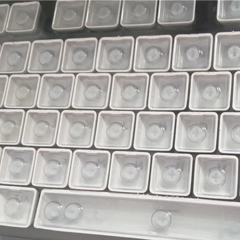 Žaidimų keycaps Mechaninė klaviatūra bžūp Klavišą 104 Klavišai Baltas /Juodas Permatomas Apšvietimas Keycaps rusų/korėjiečių Pagrindiniai Bžūp Jungikliai