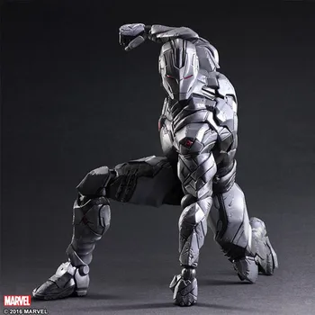 Žaisti Menų Marvel Keršytojas 25cm IronMan Pilka limited Edition Super Herojus Geležinis žmogus Veiksmų Skaičius, Žaislai